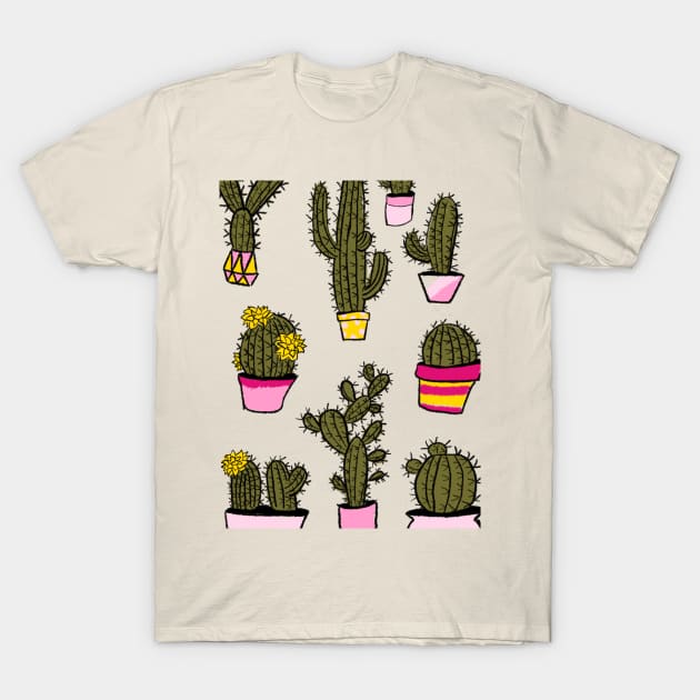 Cute cactus T-Shirt by Aimcactus